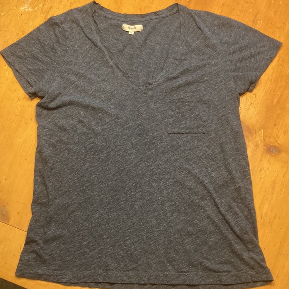 Madewell Whisper Cotton V-Neck T-Shirt - Picture 5 of 10